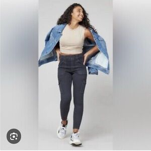 Spanx Black Cargo Pants